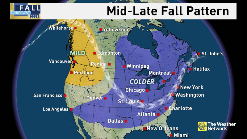According to The Weather Network's fall outlook, the second half of the season will be a rude awakening about the winter to come for SD&G and much of Ontario. (Photo/The Weather Network)